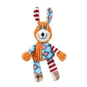 Dog Bite Sound Toy Funny Donkey Bite Teeth Grinding Pet Plush Toy Interactive