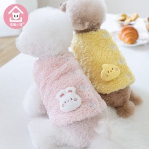 Dog clothing, autumn and winter thick plush warm pet clothing, cat and dog clothing, pet clothing factory, small dog