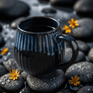 Vintage kiln turned mug